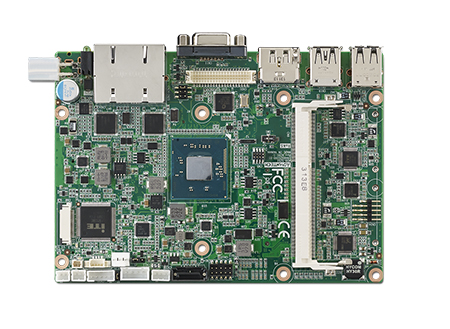 3.5" Single Board Computer Intel<sup>®</sup> Celeron J1900, VGA,HDMI/DP, 48-bit LVDS/eDP, 2GbE, Mini PCIe, mSATA, Extreme Temp Support (-40 ~ 85° C)